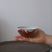 Lucky Sea Bream Rice Bowl - Gold Decoration