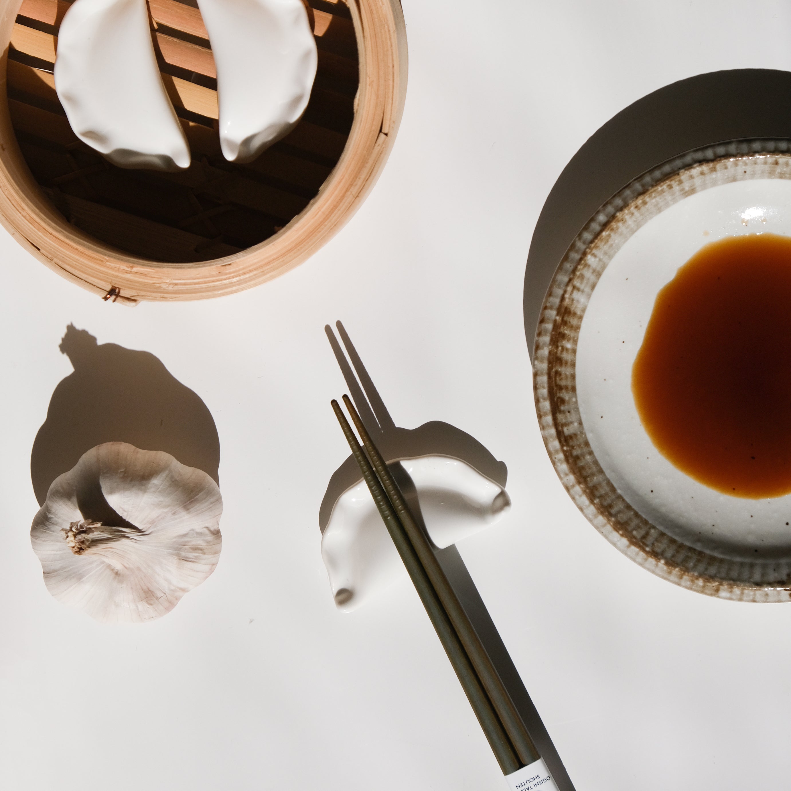 A Freaking Dumpling Chopstick Holder