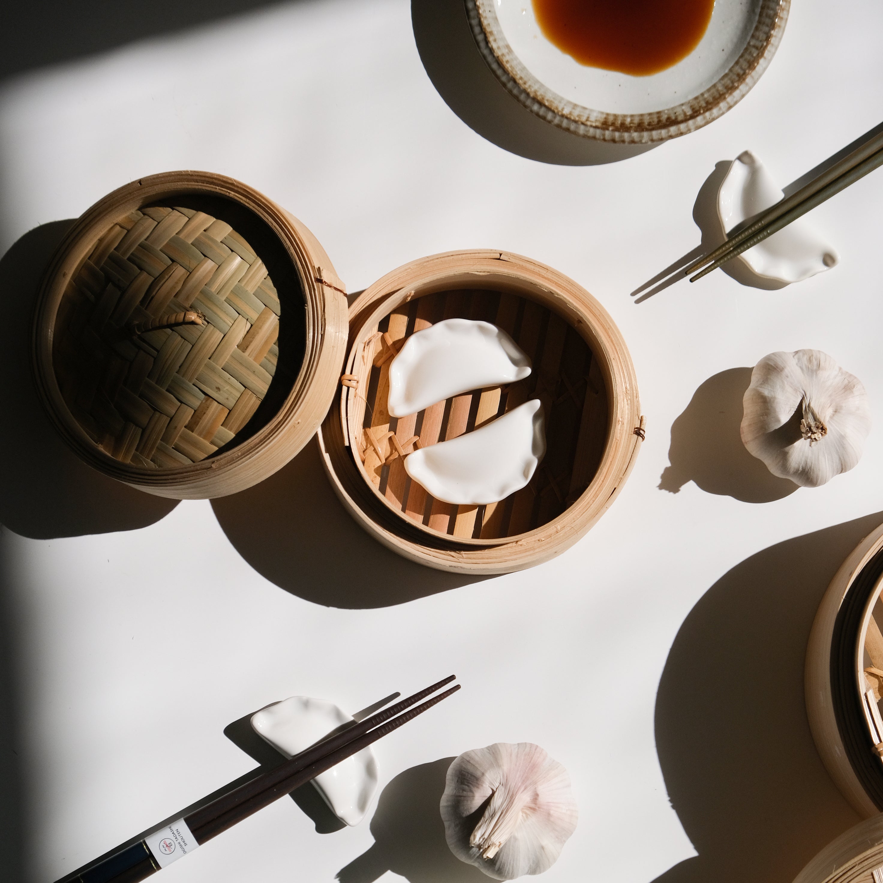 A Freaking Dumpling Chopstick Holder