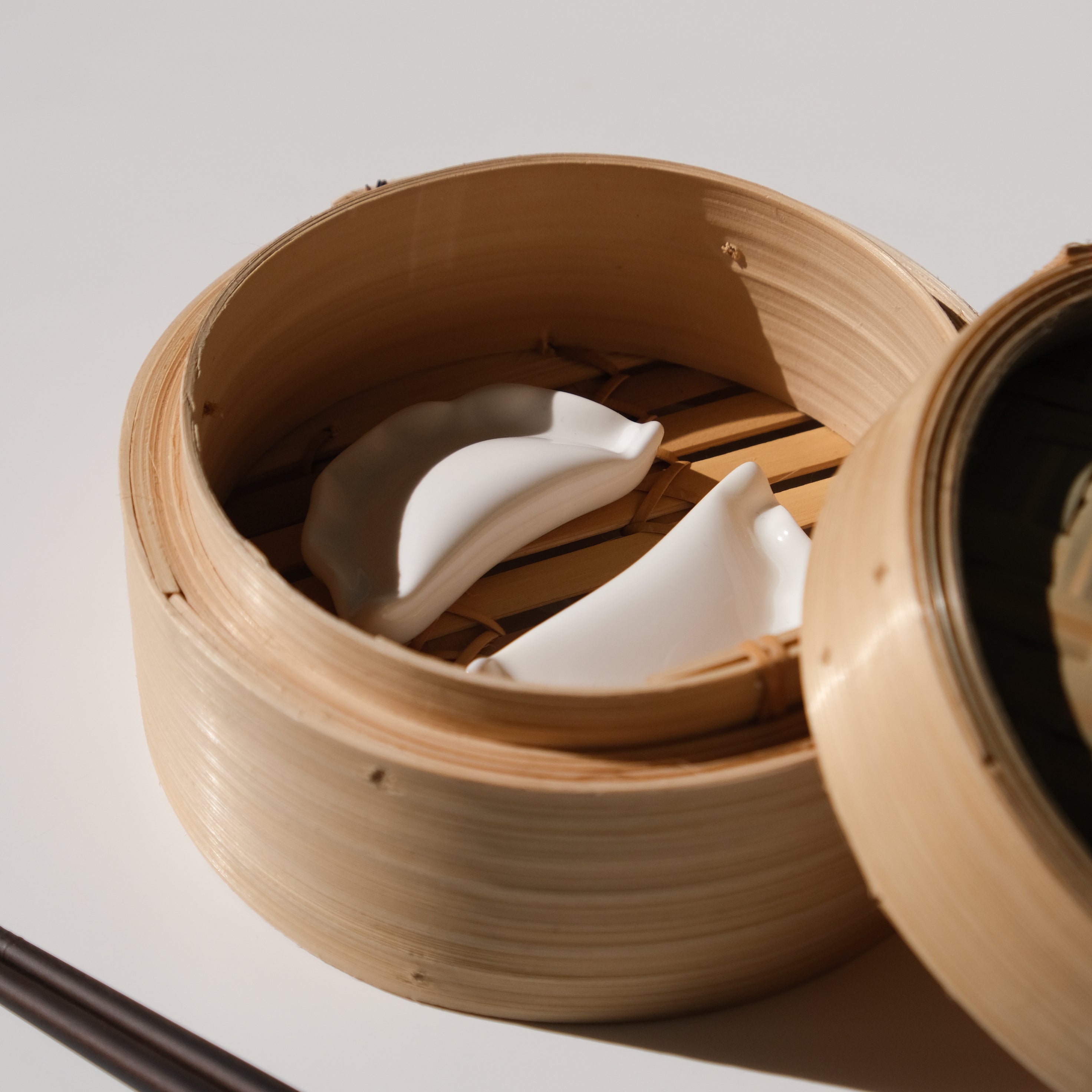 A Freaking Dumpling Chopstick Holder