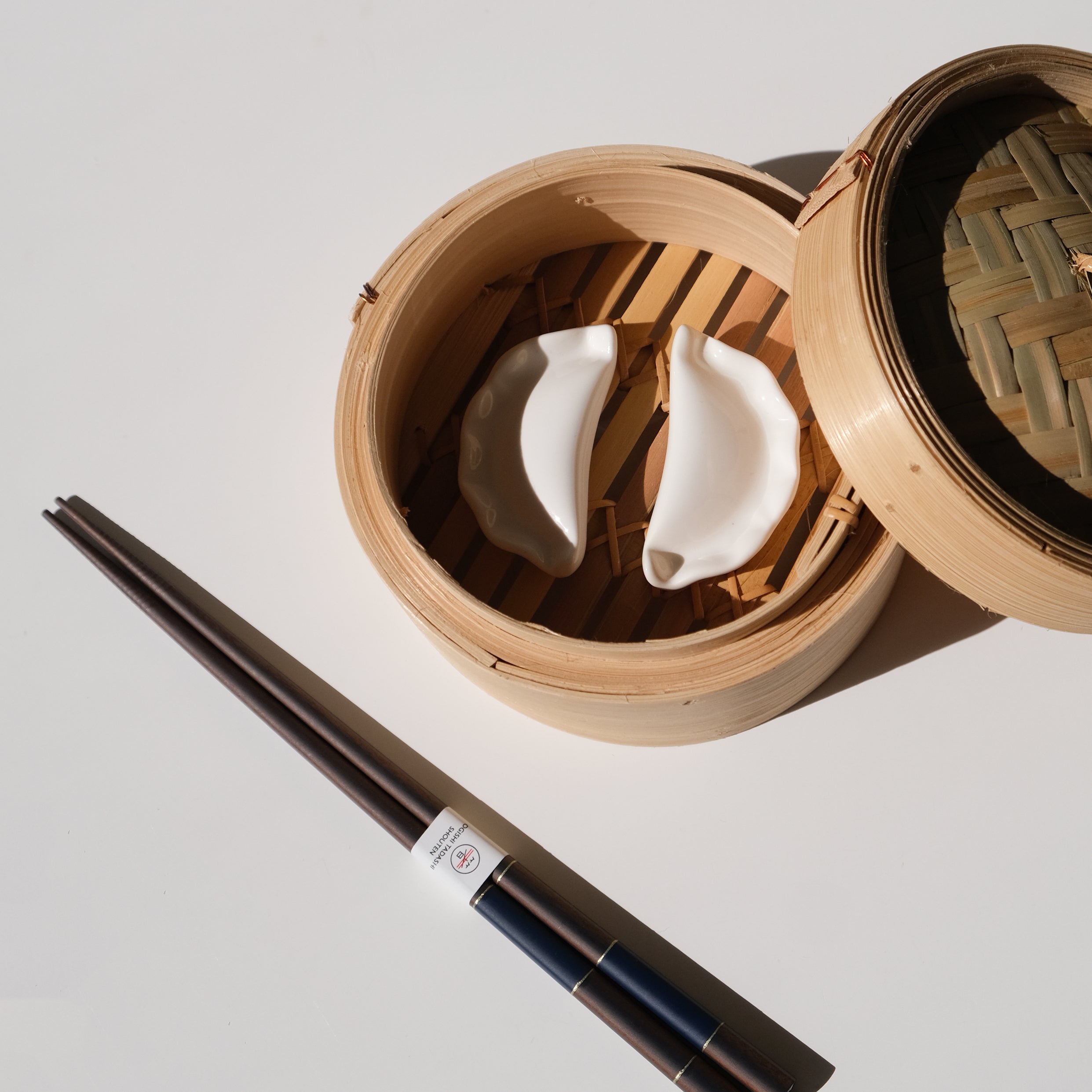 A Freaking Dumpling Chopstick Holder