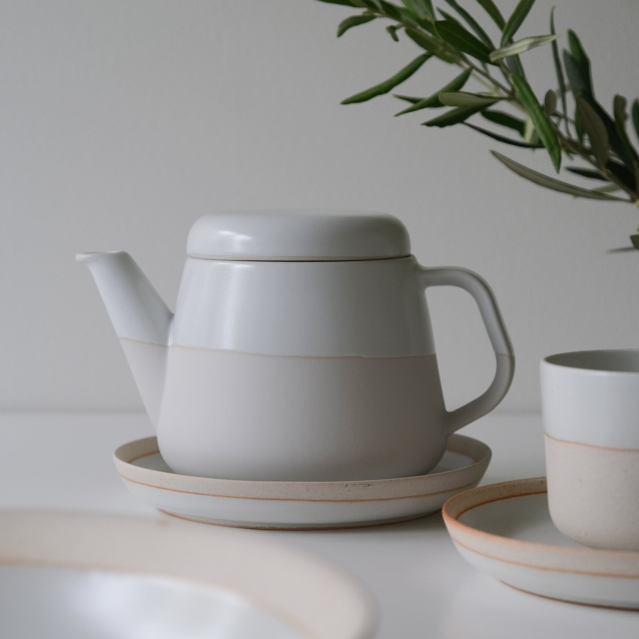 Hiiro Series Flame Plate/Cup/Teapot
