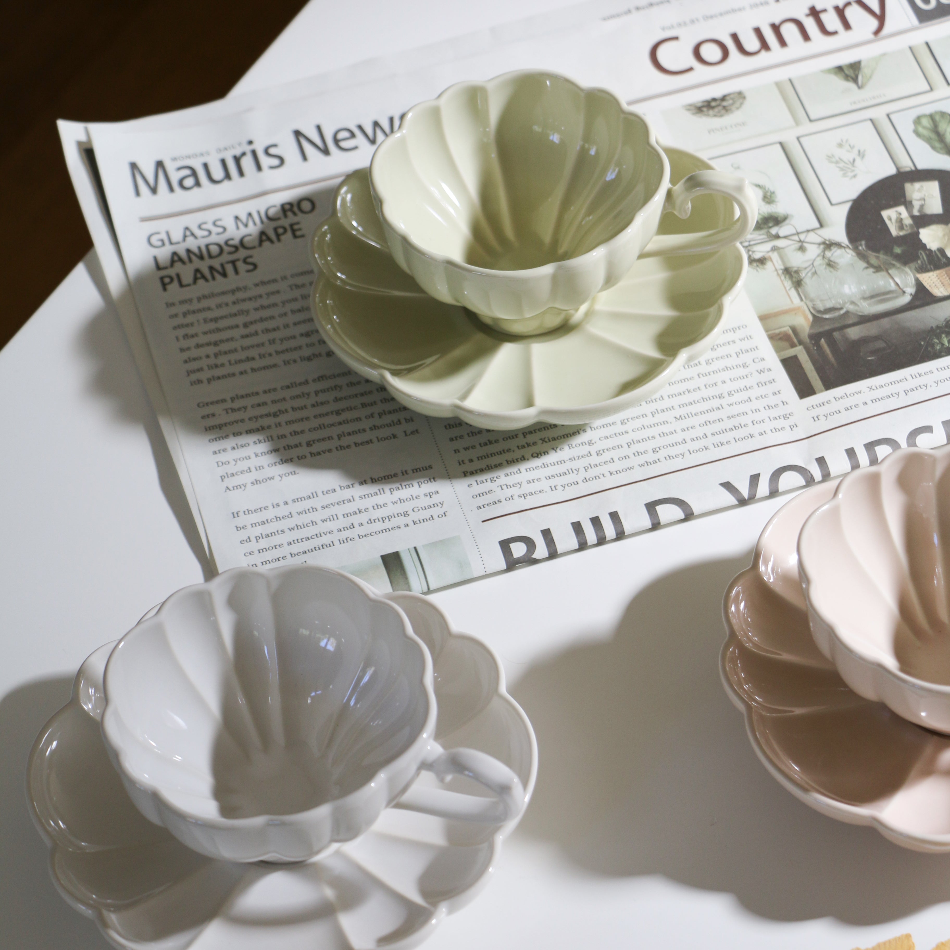 Studio m' Le Bouquet Cup & Saucer 