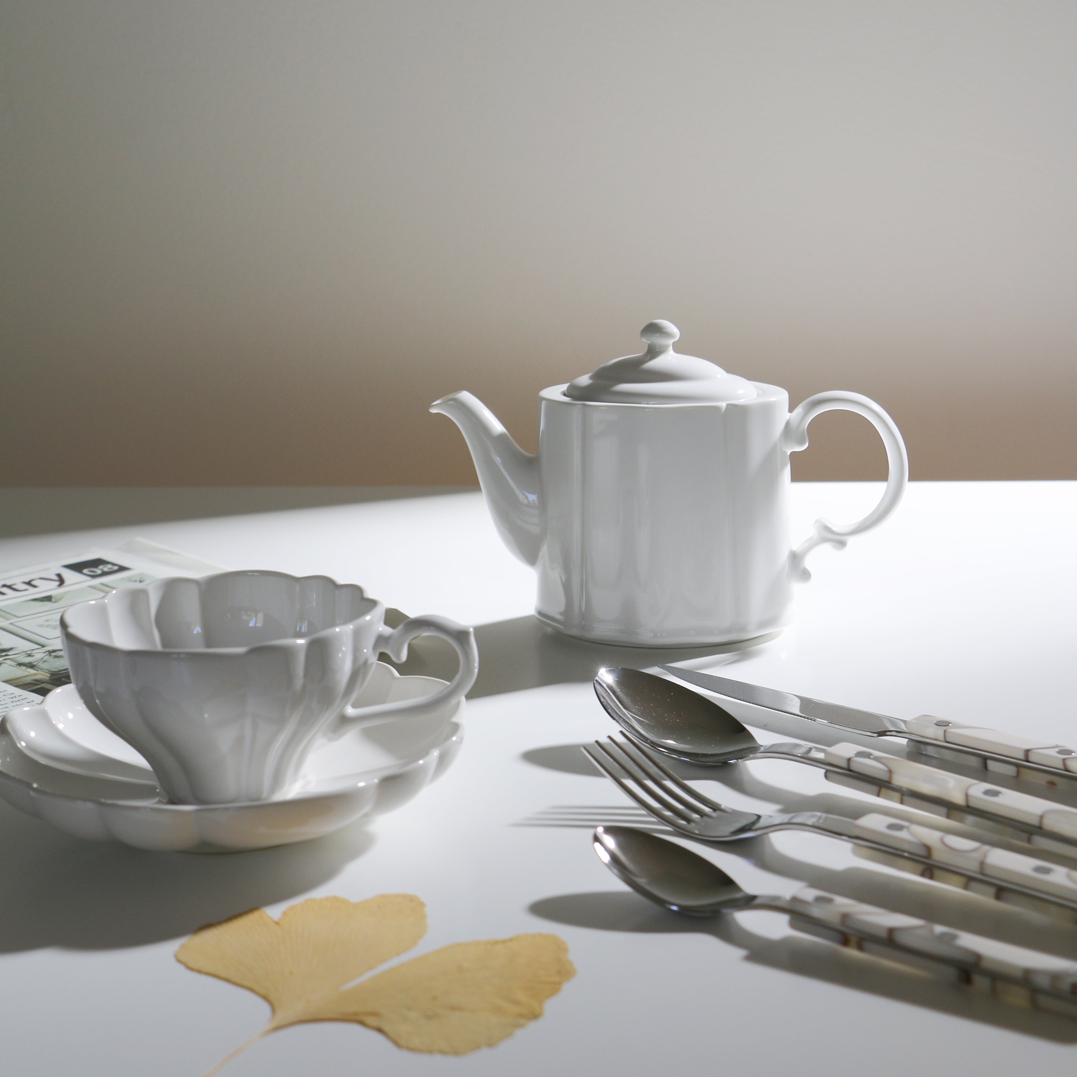 Studio m' Le Bouquet Cup & Saucer 