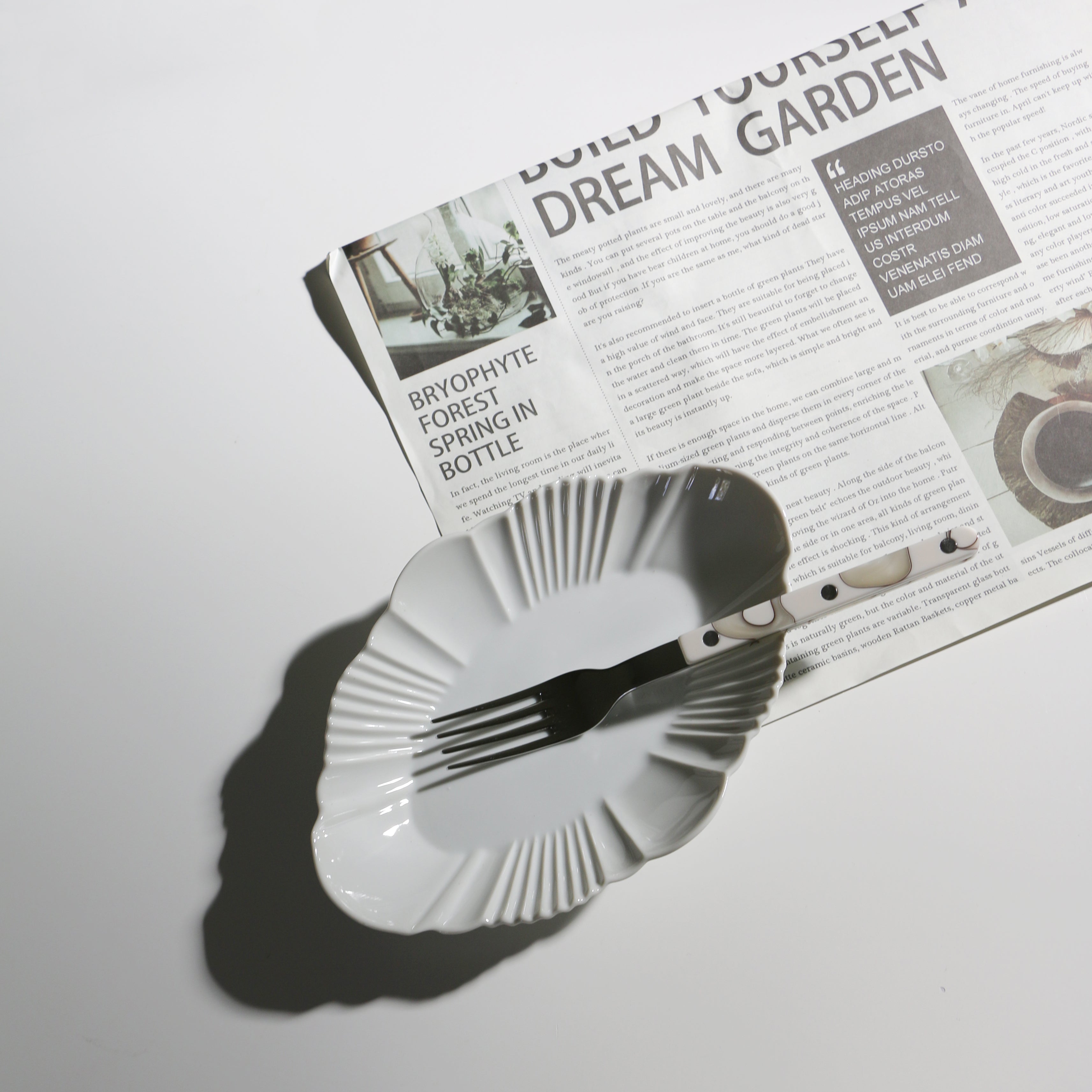 Studio m' Pluie Oval Plate