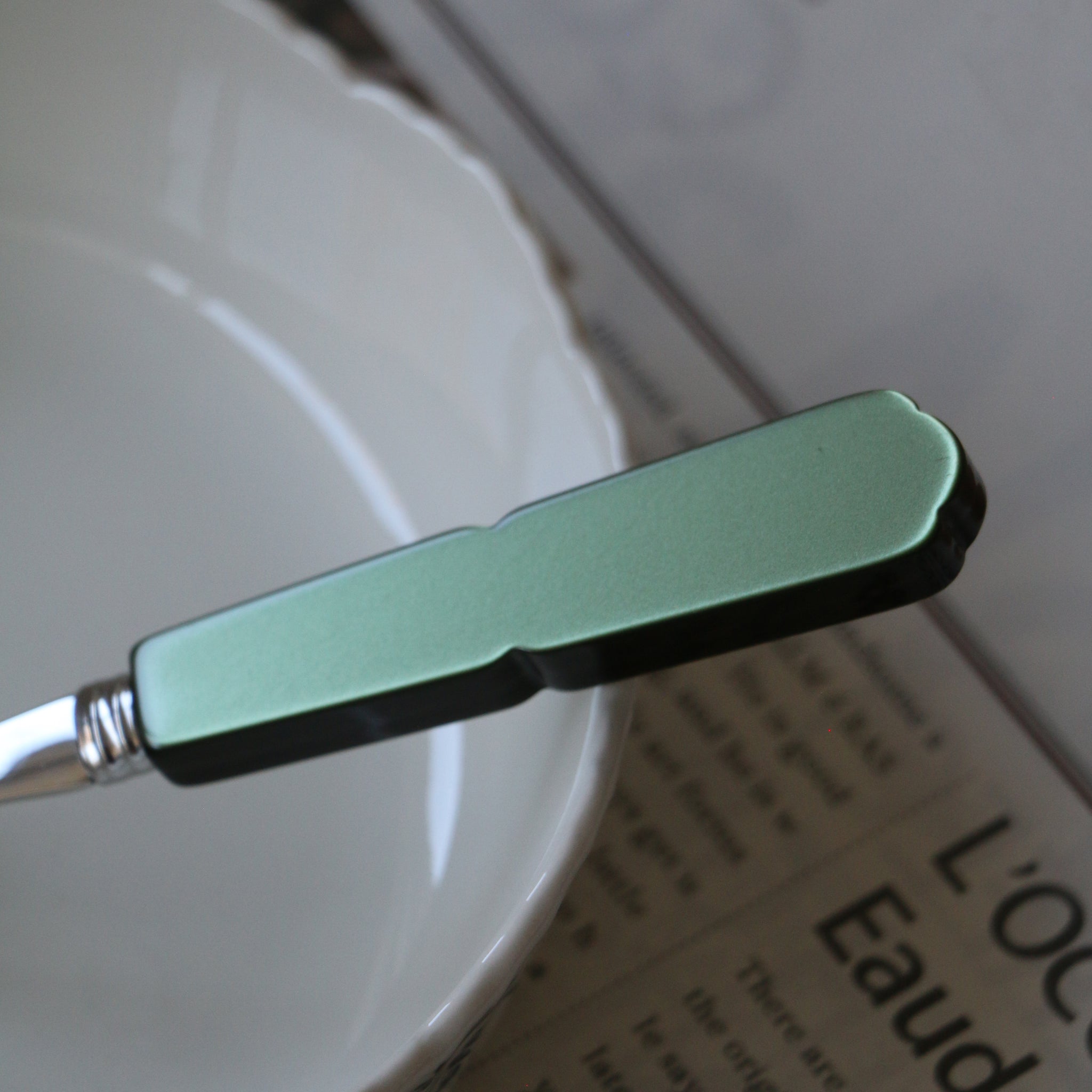 Sabre GUSTAVE Cutlery 4-Piece Set - Dark Green