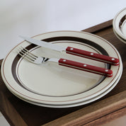 Vintage Retro Brown Line Series