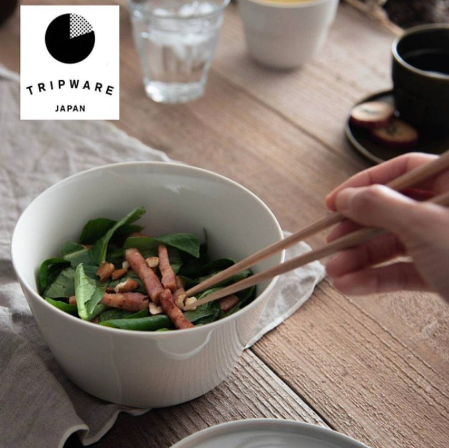 Tripware Series - White Glaze