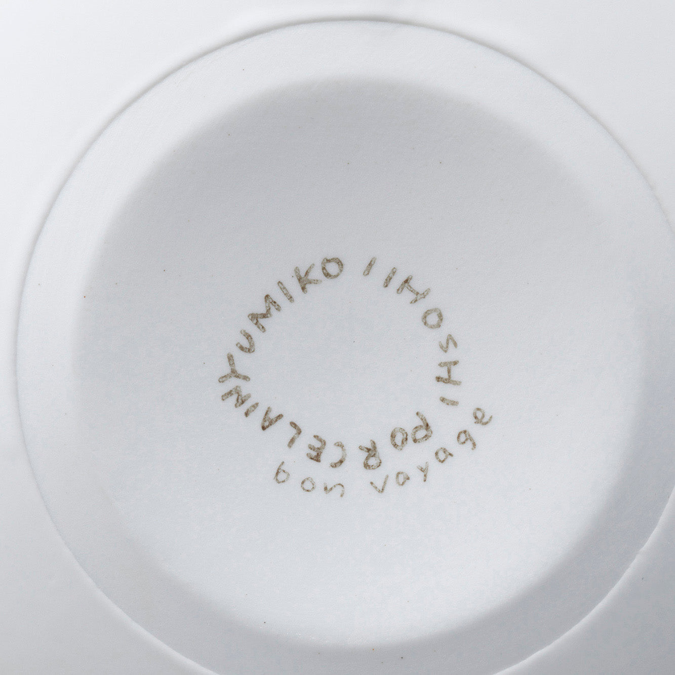 yumiko iihoshi porcelain BON VOYAGE Plate